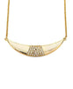 Crescent Gold Necklace  Necklaces, Melanie Auld,- Pink Arrows Boutique