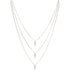 Triple Strand Necklace  Necklaces, Melanie Auld,- Pink Arrows Boutique