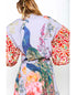 Fantasy Kimono Peacock Print