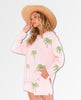 Go To Sweater Pink Palm Tree