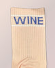 'WINE TIME' Socks