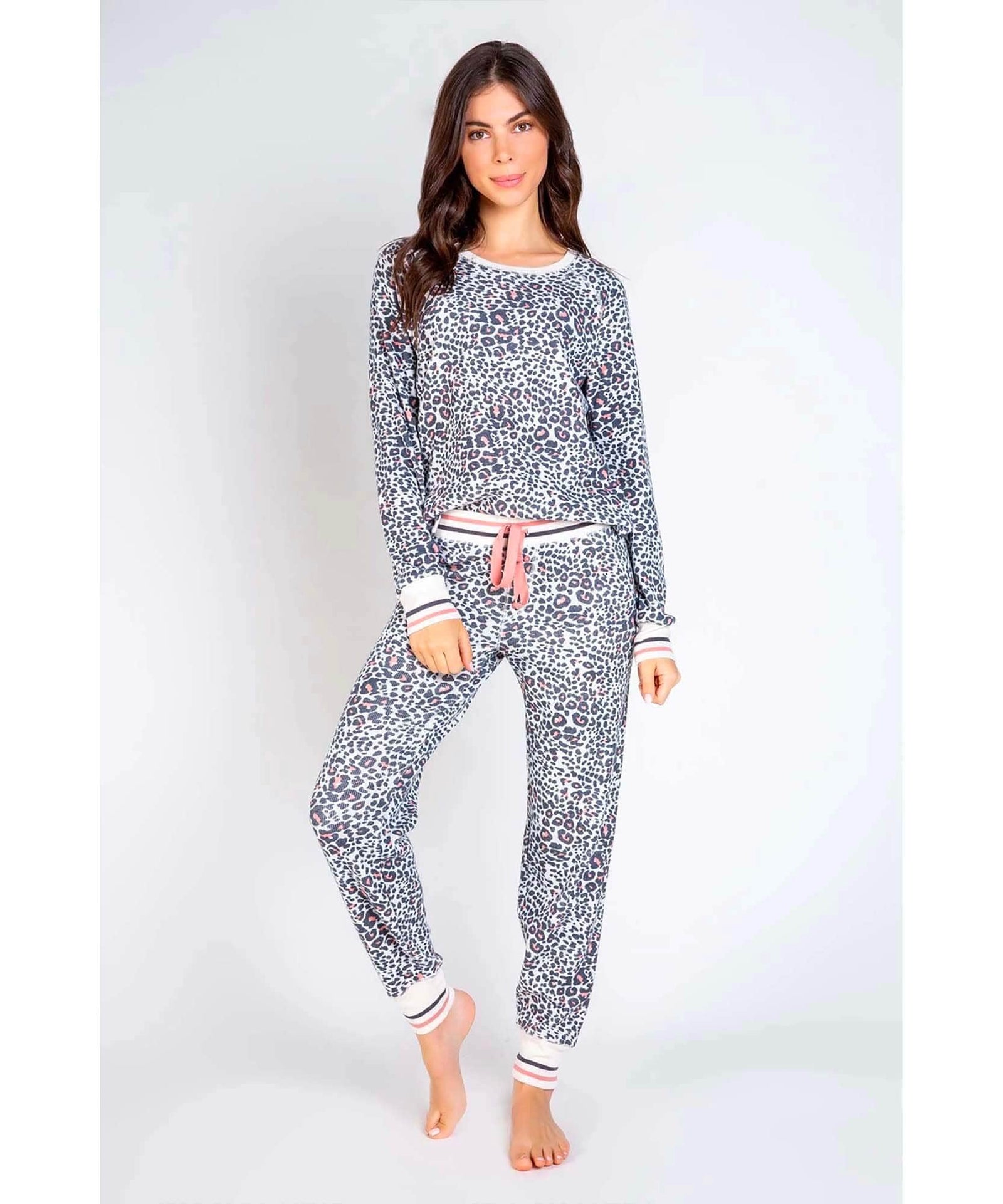 Leopard Thermal Lounge Pant