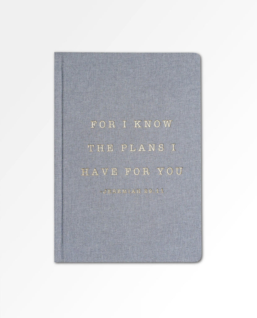 For I know the plans I have for you Fabric Journal