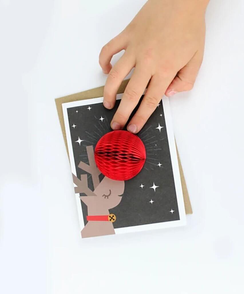 Reindeer Pop Up Card
