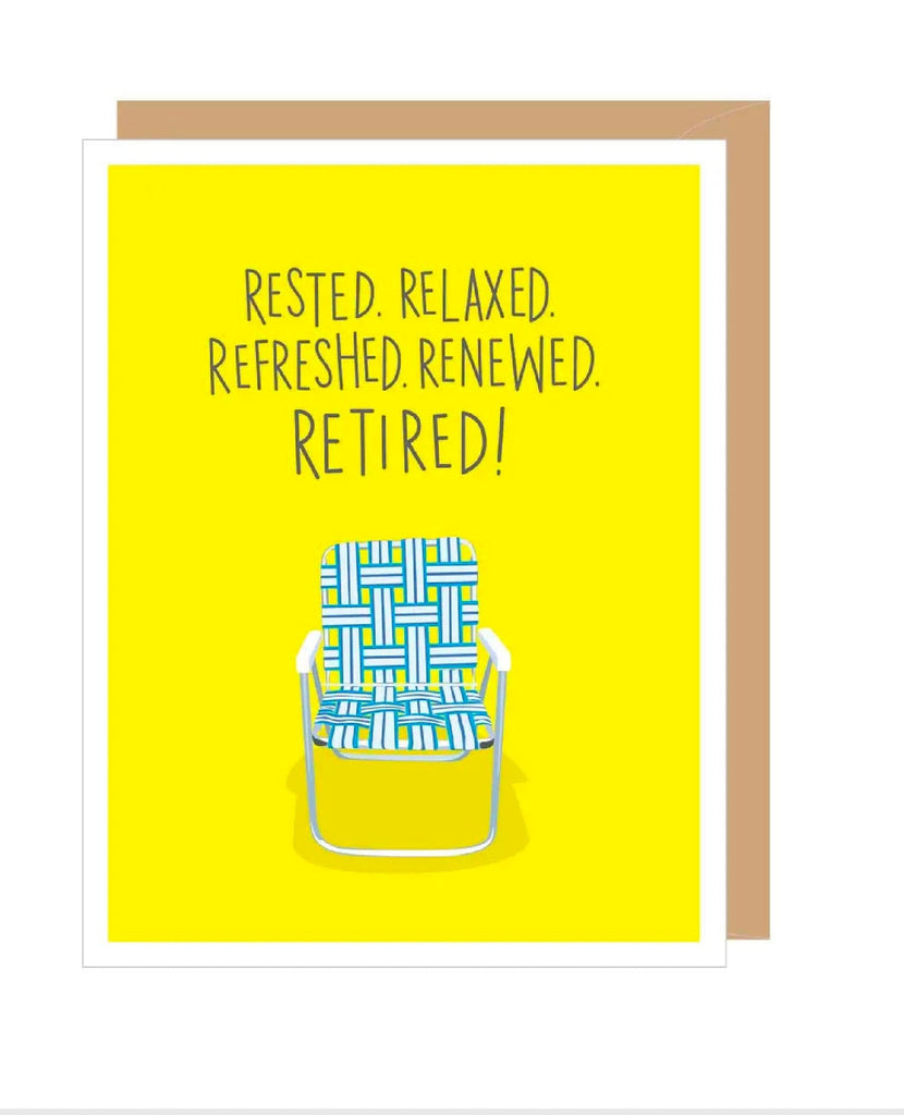 Law Chair Retirement Card