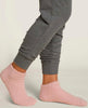 CozyChic® 2 Pair Tennis Sock Set Rose