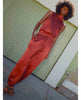 Del Ray Dressed Up Lounge Pant Rust