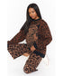 Samson Lounge Pant Leopard Knit