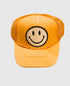 Smiley Gold Low Rise Trucker Hat