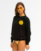 Smiley Black Women's Sweatshirt