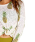 Varsity Pineapple Knit Sweater