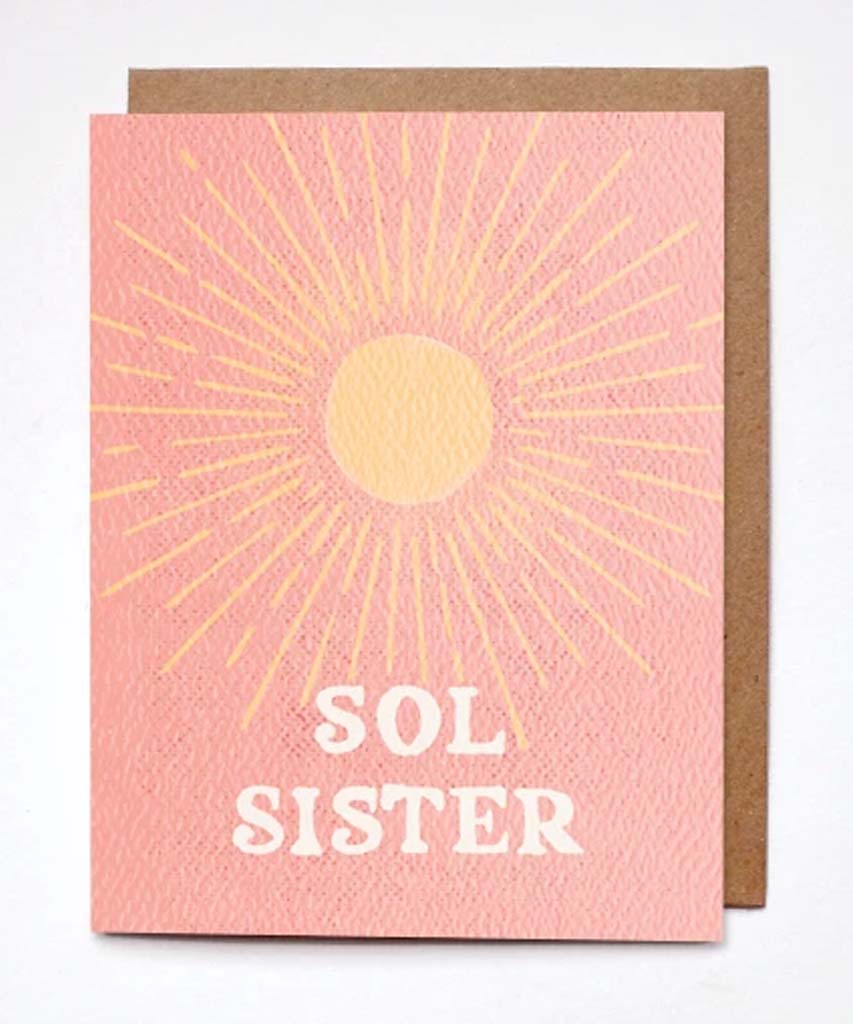 Sol Sister Sun Card