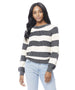 Bergen Vintage Black Stripe Sweater