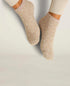 CozyChic® 2 Pair Tennis Sock Set Cream