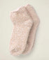CozyChic® 2 Pair Tennis Sock Set Cream