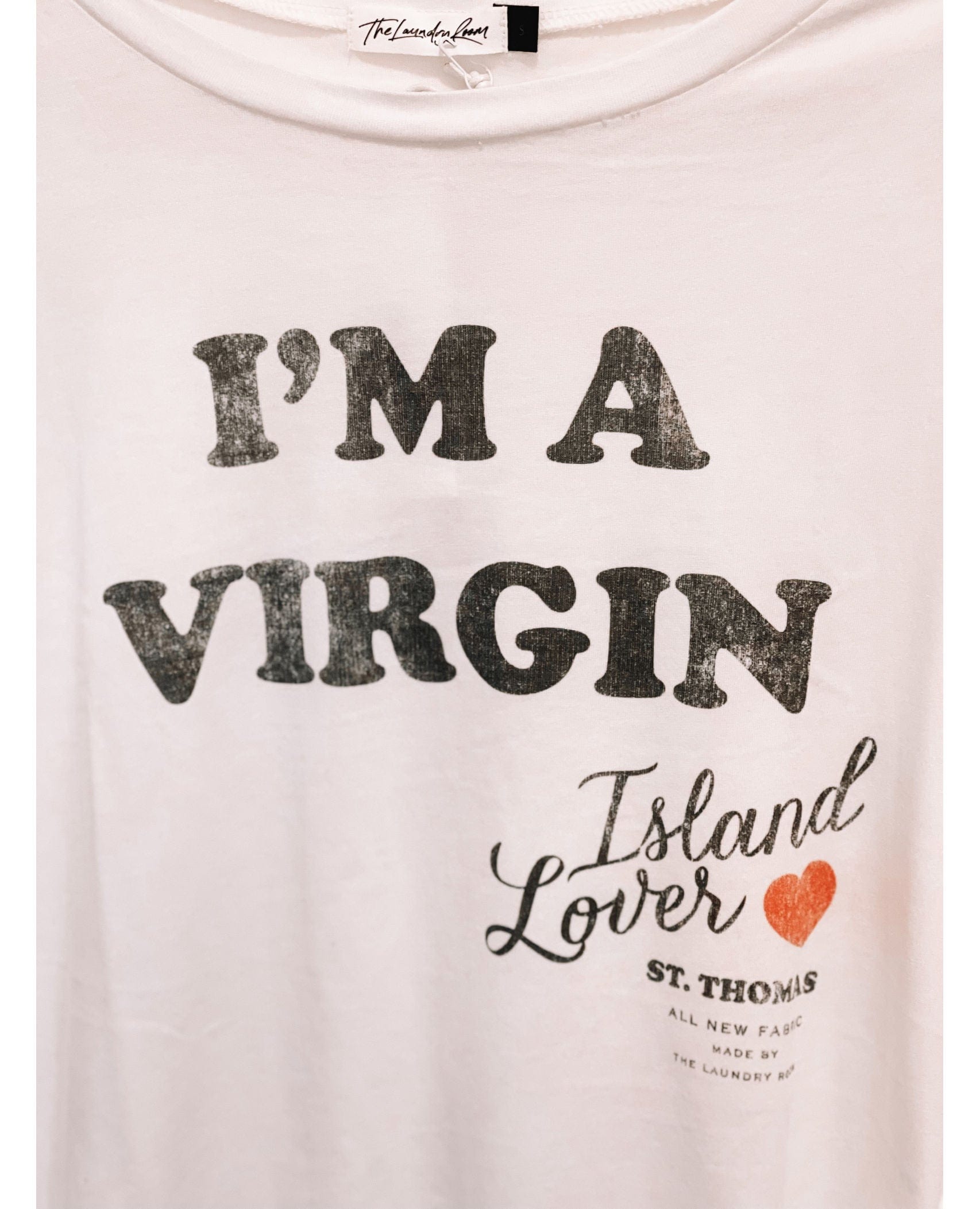 Virgin Island Cropped T-Shirt