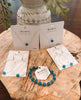Simple Bead Necklace Bliss Blue