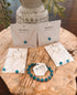 Simple Bead Necklace Bliss Blue