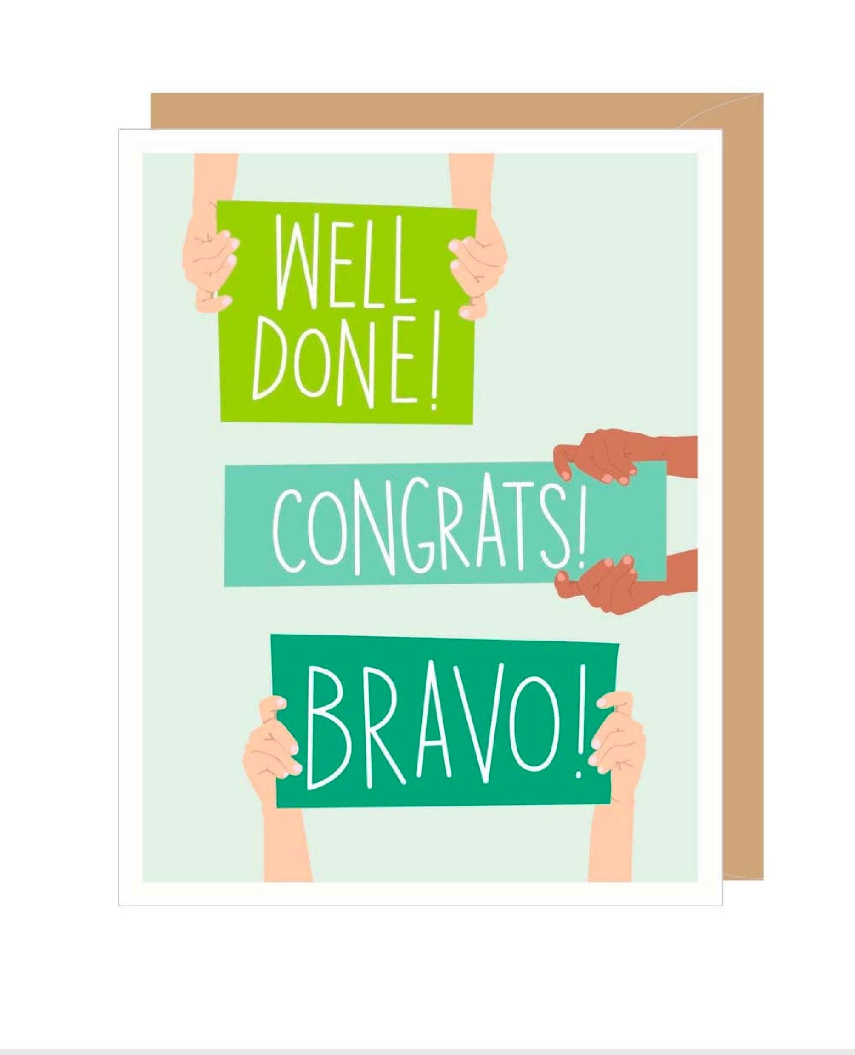 Well Done Congrats Bravo Card