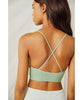 What's The Scoop Bralette  Cool Moss