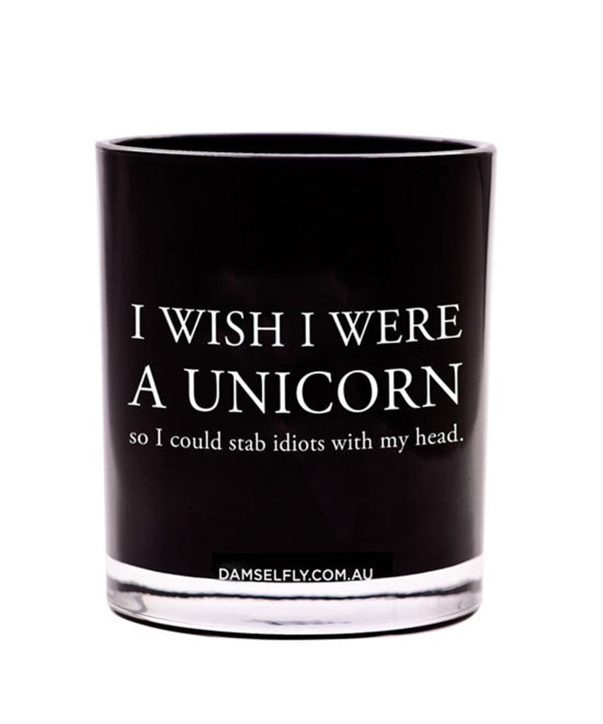 Wish I were a unicorn Candle